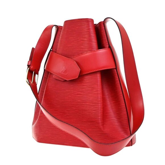 LOUIS VUITTON LV Sac De Paul PM Shoulder Bag Epi Leather Red M80197 80EE934 - Picture 1 of 11